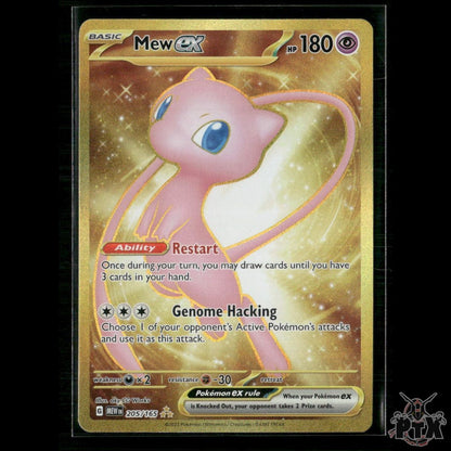 Mew ex 205/165 SV: Scarlet & Violet 151 NM Pokemon