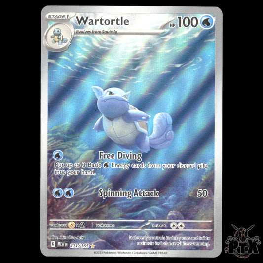 Wartortle #171/165 SV: 151 NM/Near Mint Pokemon 2023