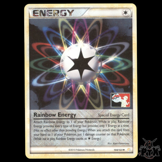 Rainbow Energy PLAY! Holo #104/123 Promo MP/Moderatly Played Pokemon 2010