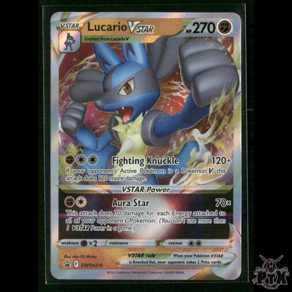 Lucario VSTAR SWSH214 SWSH: Sword & Shield Promo Cards NM Pokemon