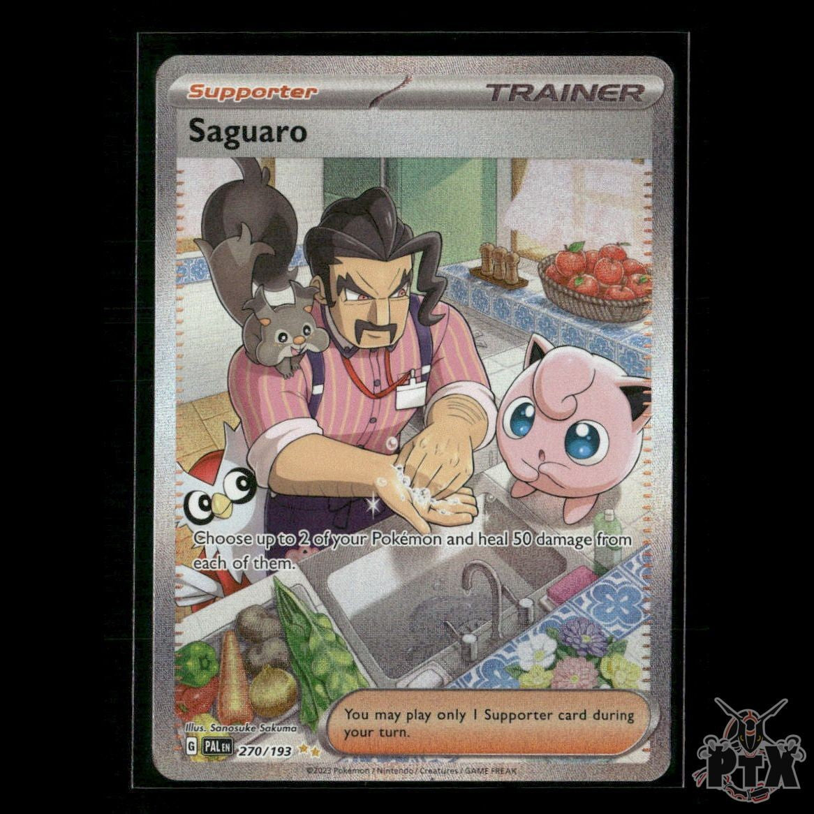 Saguaro 270/193 SV02: Paldea Evolved NM Pokemon