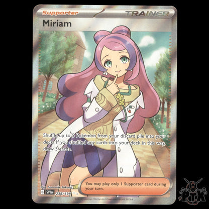 Miriam #238/198 Scarlet & Violet Base NM/Near Mint Pokemon 2023