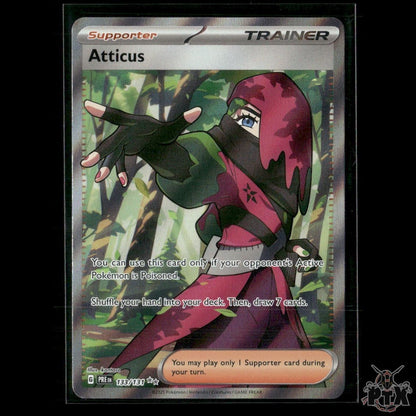 Atticus 133/131 SV: Prismatic Evolutions NM Pokemon 2025
