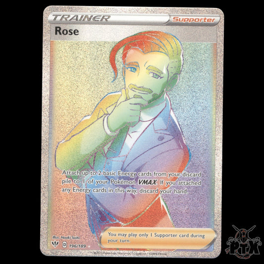 Rose #196/189 Darkness Ablaze NM/Near Mint Pokemon 2020