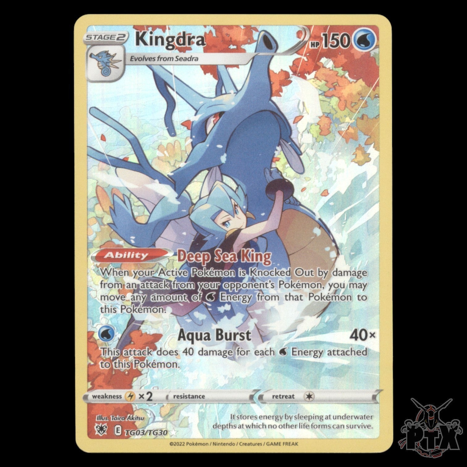 Kingdra TG03/TG30 Astral Radiance NM/Near Mint Pokemon 2022