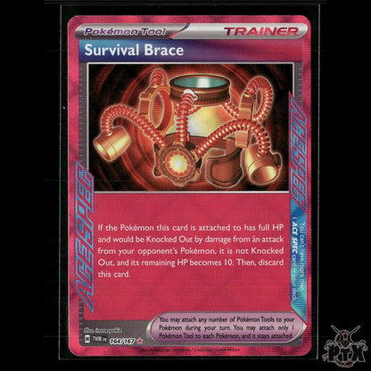 Survival Brace 164/167 SV06: Twilight Masquerade NM Pokemon 2024