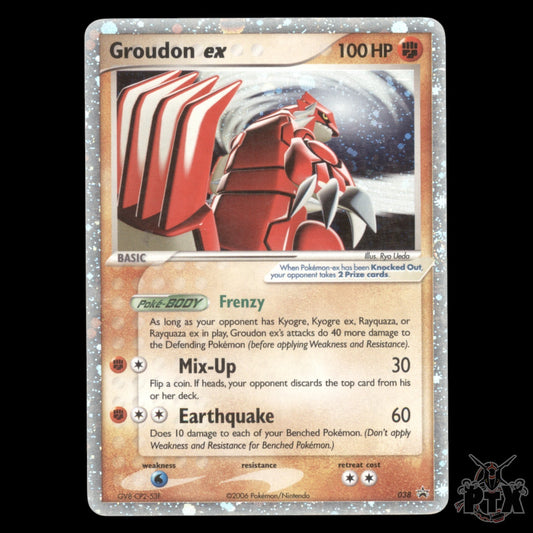 Groudon ex #038 Nintendo Promos LP/MP Pokemon 2006