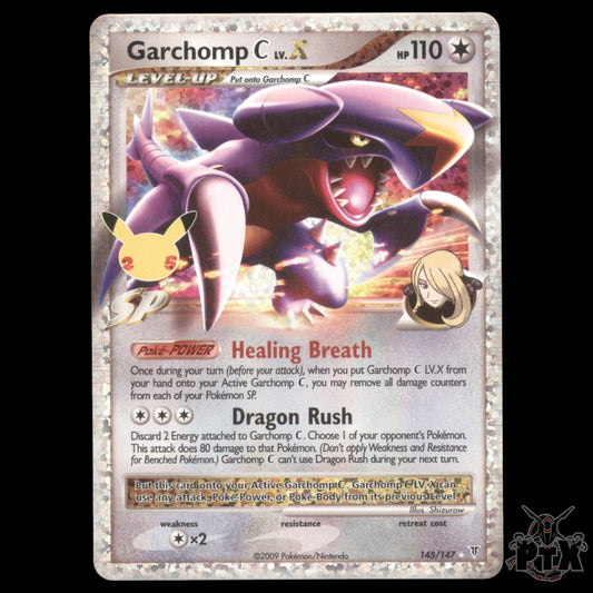 Garchomp C LV X #145/147 Celebrations NM/Near Mint Pokemon 2021