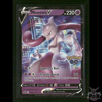 Mewtwo V SWSH223 SWSH: Sword & Shield Promo Cards NM Pokemon