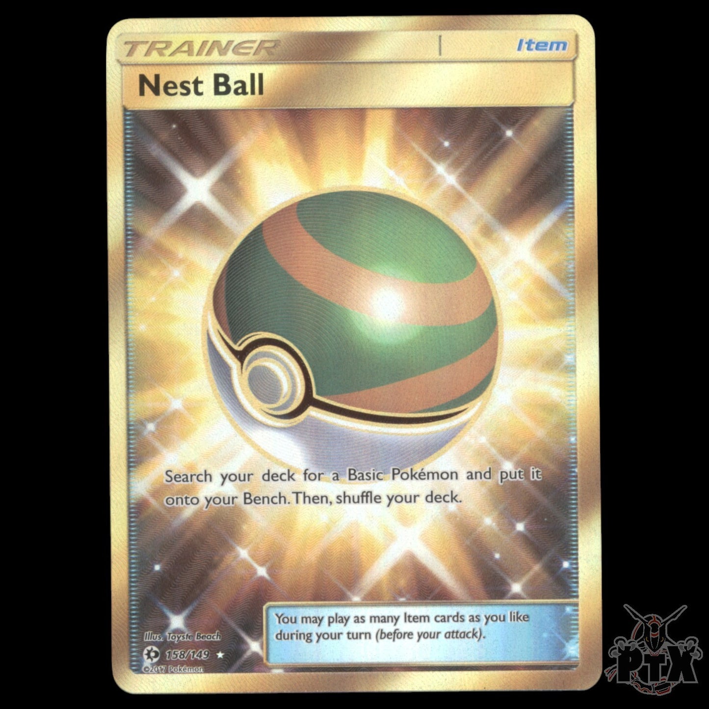 Nest Ball #158/149 Sun & Moon Base Set NM/Near Mint Pokemon 2017