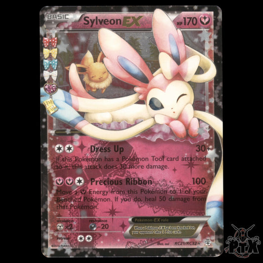 Sylveon EX #RC21/RC32 Generations NM/Near Mint Pokemon 2016