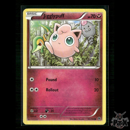 Jigglypuff 65/124 XY - Fates Collide NM Pokemon