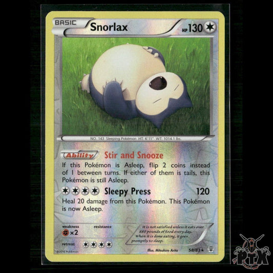 Snorlax 58/83 Generations NM Pokemon
