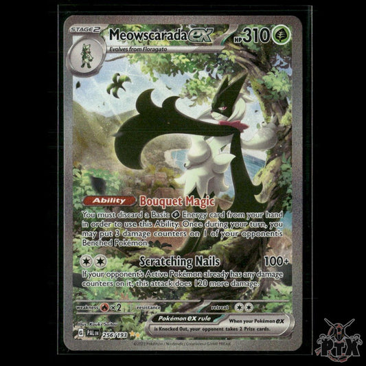 Meowscarada ex 256/193 SV02: Paldea Evolved NM Pokemon