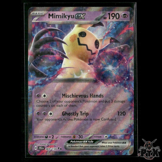 Mimikyu ex 069/159 SV09: Journey Together NM Pokemon