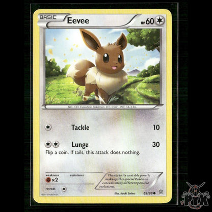 Eevee 63/98 XY - Ancient Origins LP Pokemon