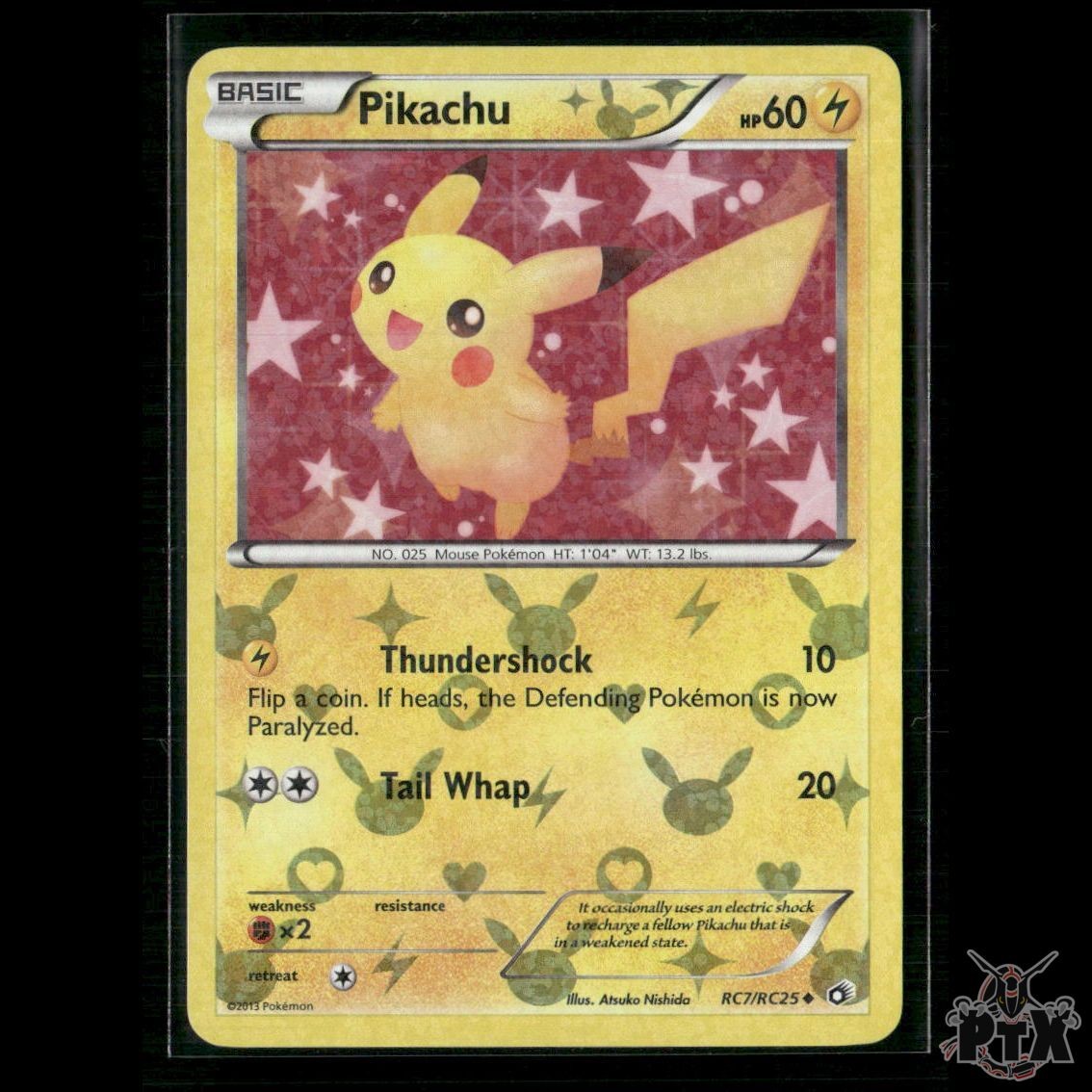 Pikachu RC7/RC25 Legendary Treasures: Radiant Collection LP/MP Pokemon