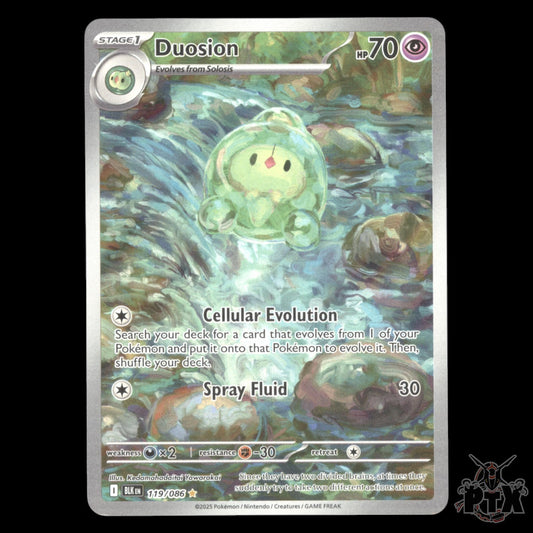 Duosion #119/086 Black Bolt NM/Near Mint Pokemon 2025