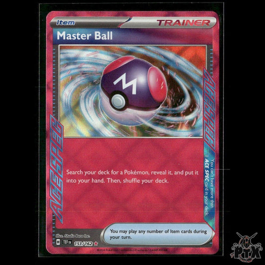 Master Ball 153/162 SV05: Temporal Forces NM Pokemon 2024
