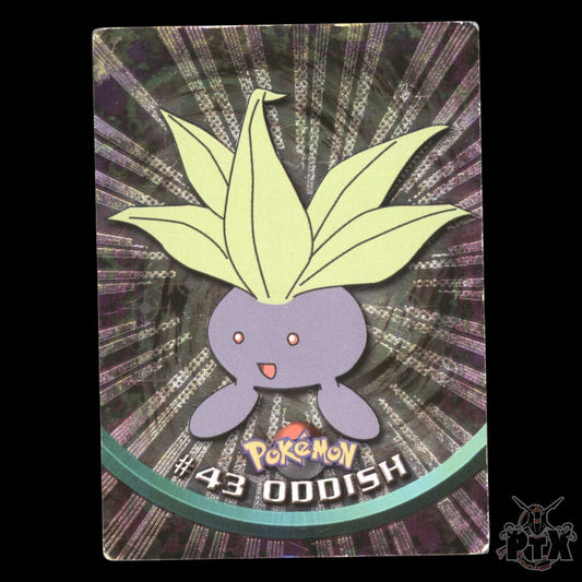 Topps Oddish #43 Foil Series 1 Pokemon 2000
