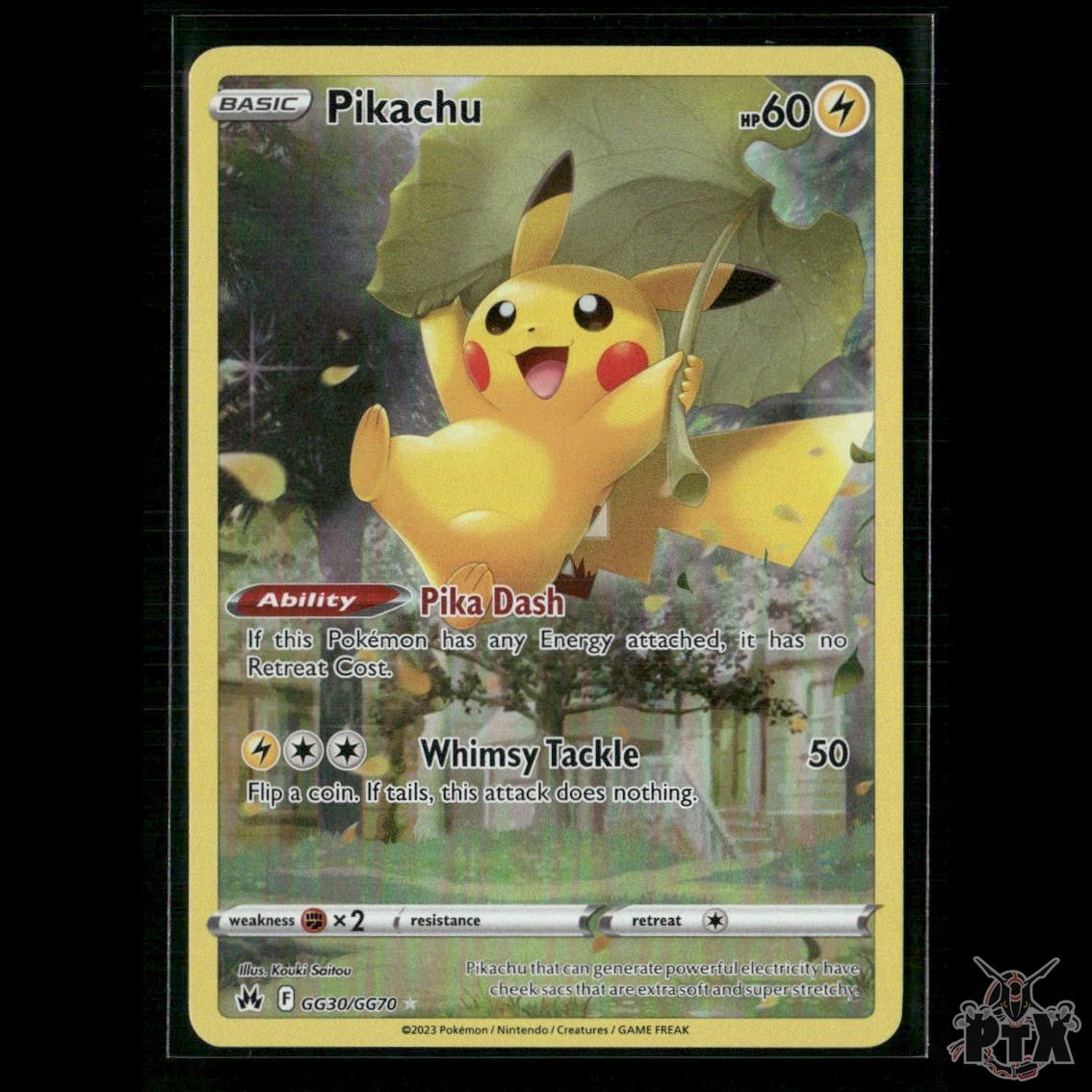 Pikachu GG30/GG70 SWSH: Crown Zenith: Galarian Gallery NM Pokemon