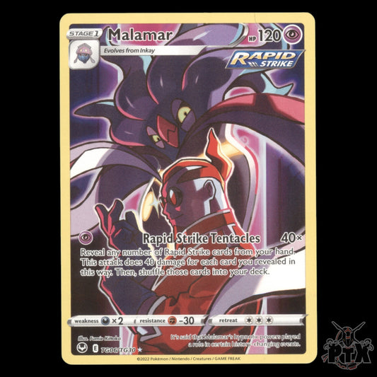 Malamar #TG06/TG30 Silver Tempest NM/Near Mint Pokemon 2022