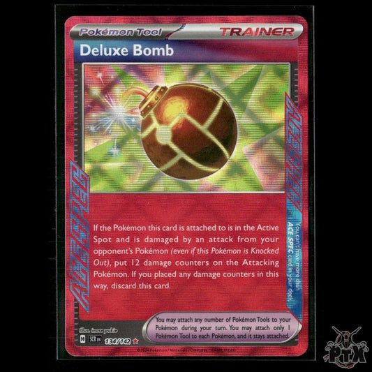 Deluxe Bomb 134/142 SV07: Stellar Crown NM Pokemon 2024