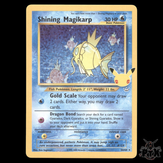 Shining Magikarp #66/64 Celebrations NM/Near Mint Pokemon 2021