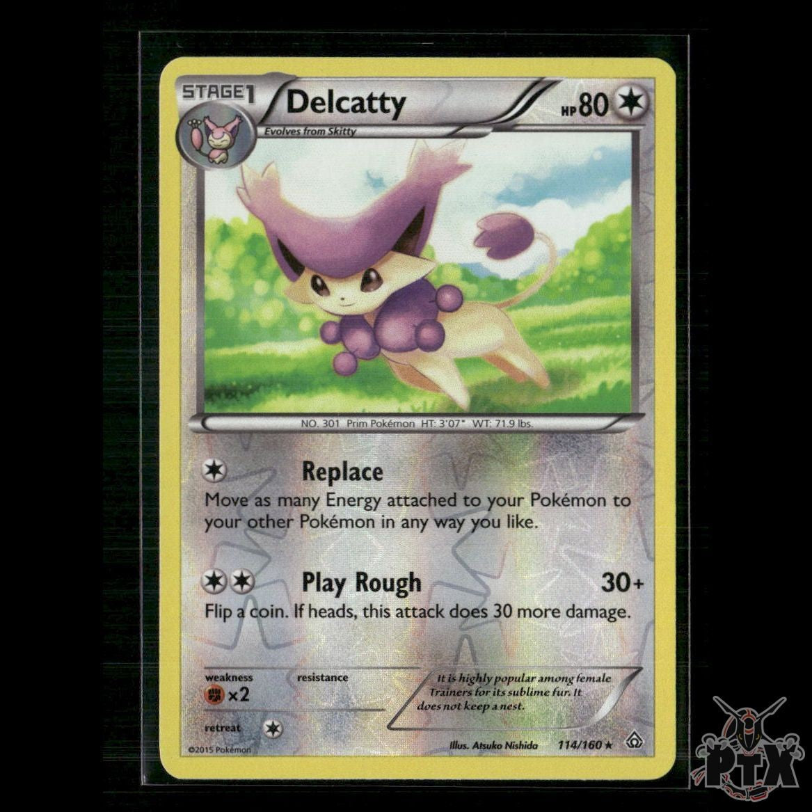 Delcatty 114/160 XY - Primal Clash LP Pokemon