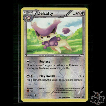 Delcatty 114/160 XY - Primal Clash LP Pokemon