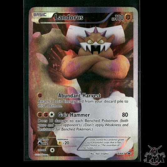 Landorus BW43 Black and White Promos MP Pokemon