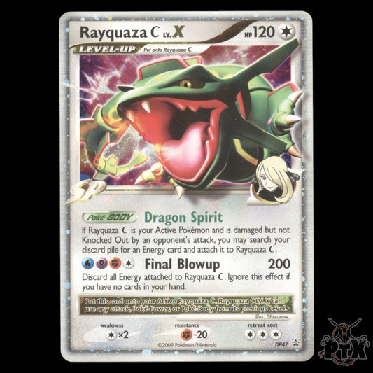 Rayquaza C LV.X #DP47 Diamond & Pearl Promo LP/Lightly Played Pokemon 2009