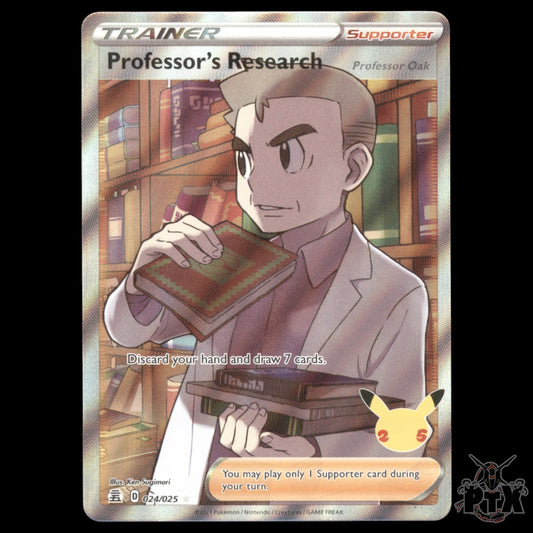 Professor's Research #024/025 Celebrations NM/Near Mint Pokemon 2021
