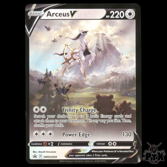 Arceus #SWSH204 Sword & Shield Promo NM/Near Mint Pokemon 2022