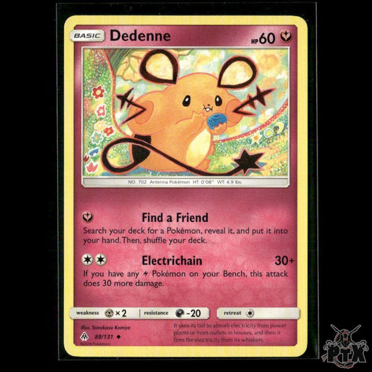 Dedenne 88/131 SM - Forbidden Light NM Pokemon