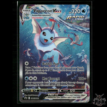 Vaporeon VMAX SWSH182 SWSH: Sword & Shield Promo Cards NM Pokemon
