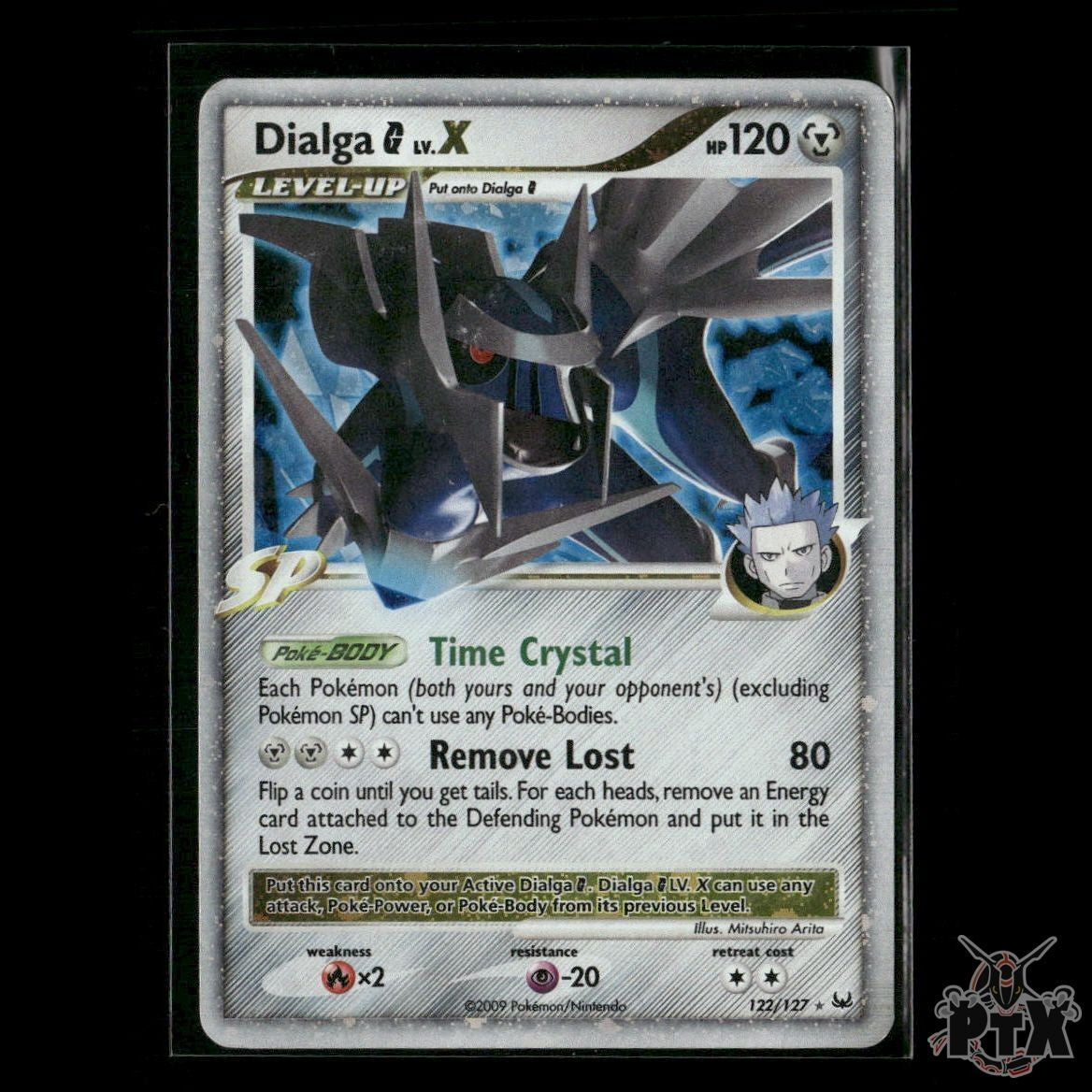 Dialga G LV.X 122/127 Platinum HP Pokemon