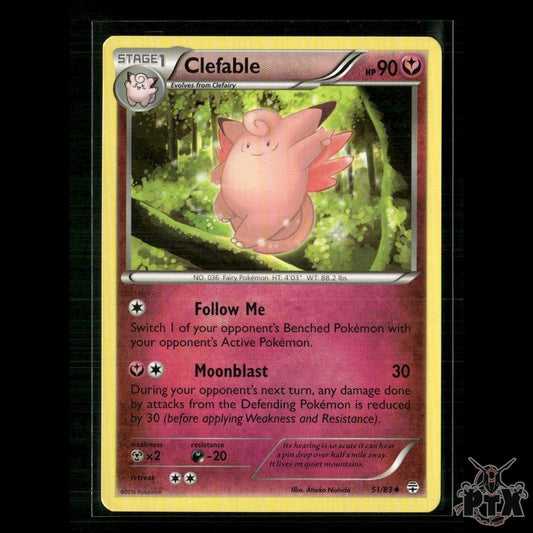 Clefable 51/83 Generations NM Pokemon