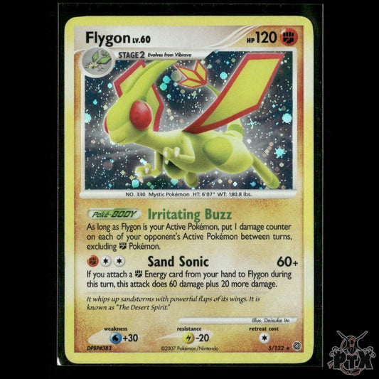 Flygon Holo 5/132 Secret Wonders LP Pokemon