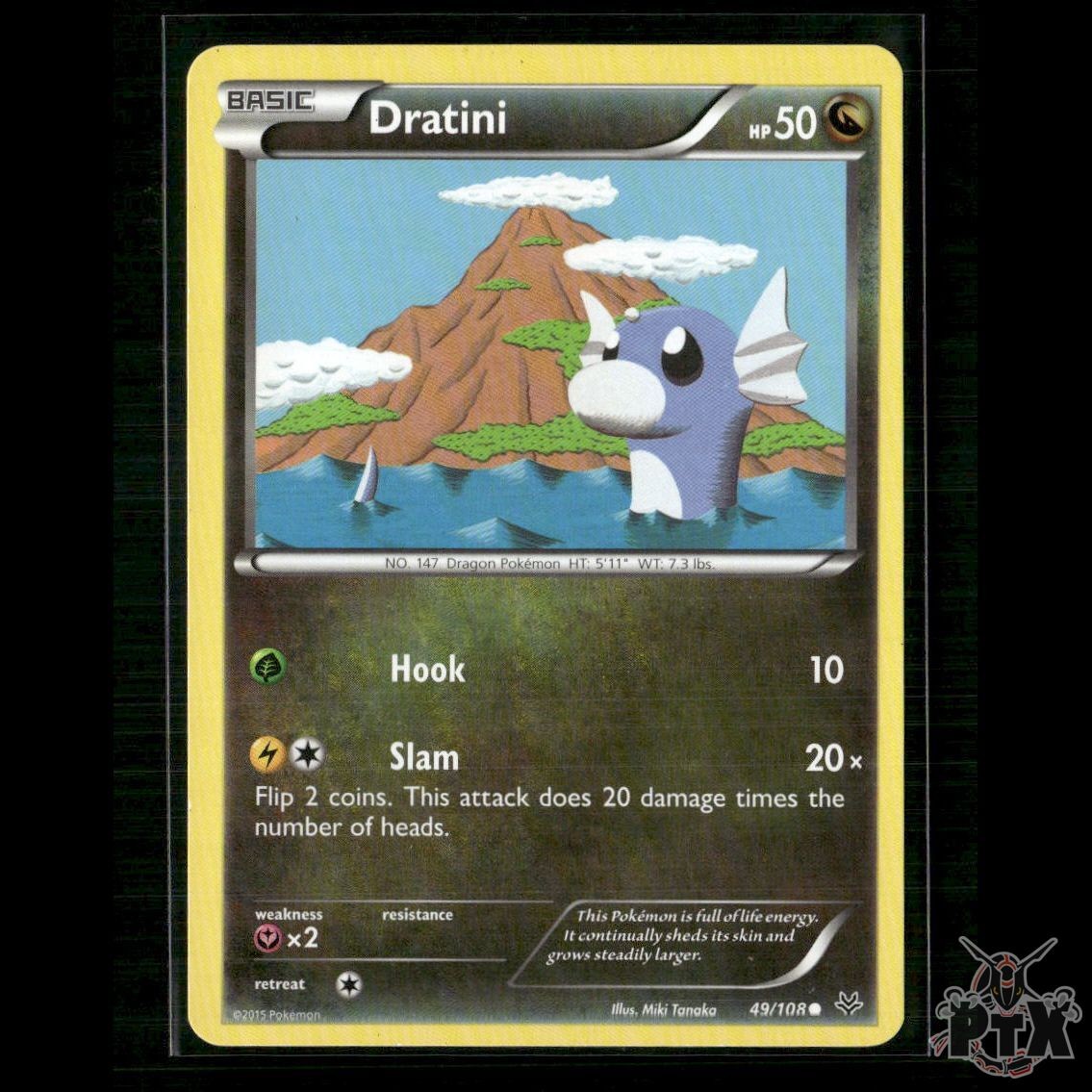 Dratini 49/108 XY - Roaring Skies NM Pokemon