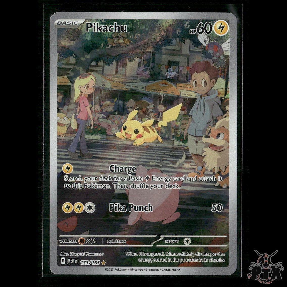 Pikachu 173/165 SV: Scarlet & Violet 151 NM Pokemon