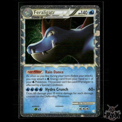 Feraligatr (Prime) 108/123 HeartGold SoulSilver MP Pokemon