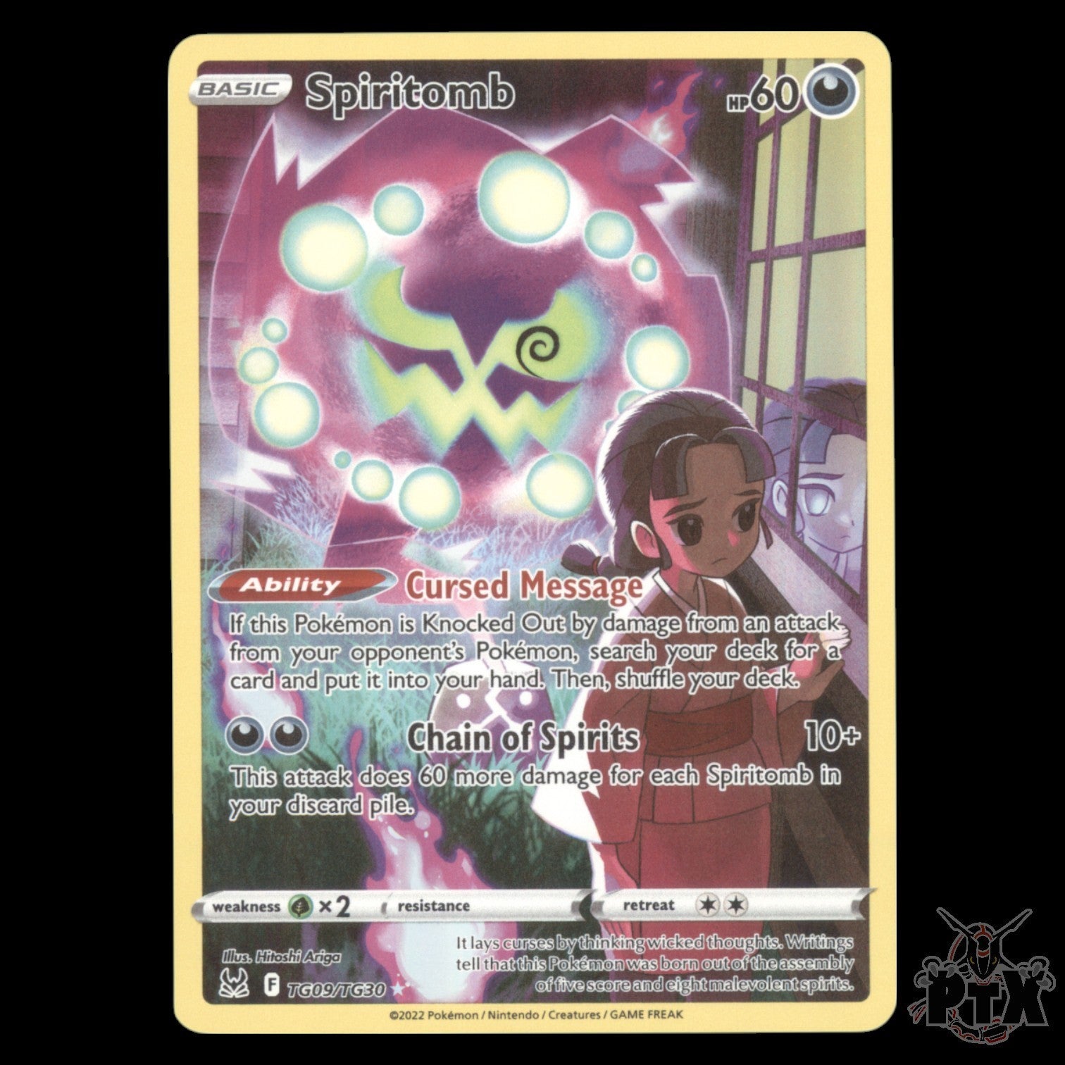 Spiritomb #TG09/TG30 Lost Origin NM/Near Mint Pokemon 2022