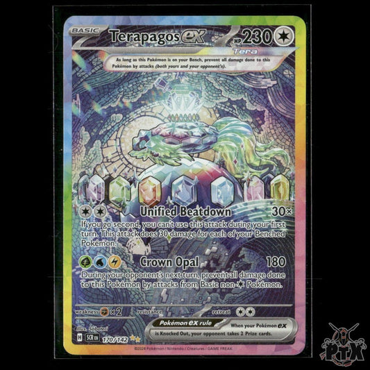 Terapagos ex 170/142 SV07: Stellar Crown NM Pokemon