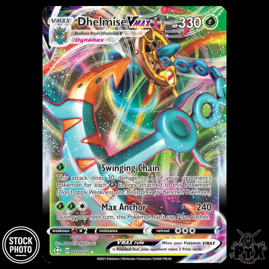 Dhelmise VMAX #010/072 Shining Fates NM/Near Mint Pokemon 2021