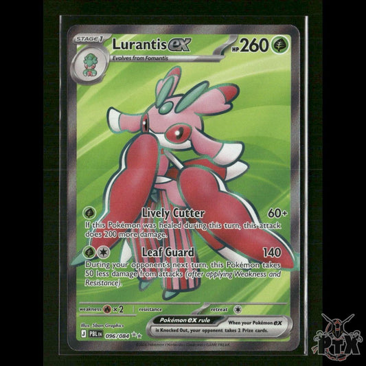 Lurantis ex 096/084 ME05: Pitch Black NM Pokemon