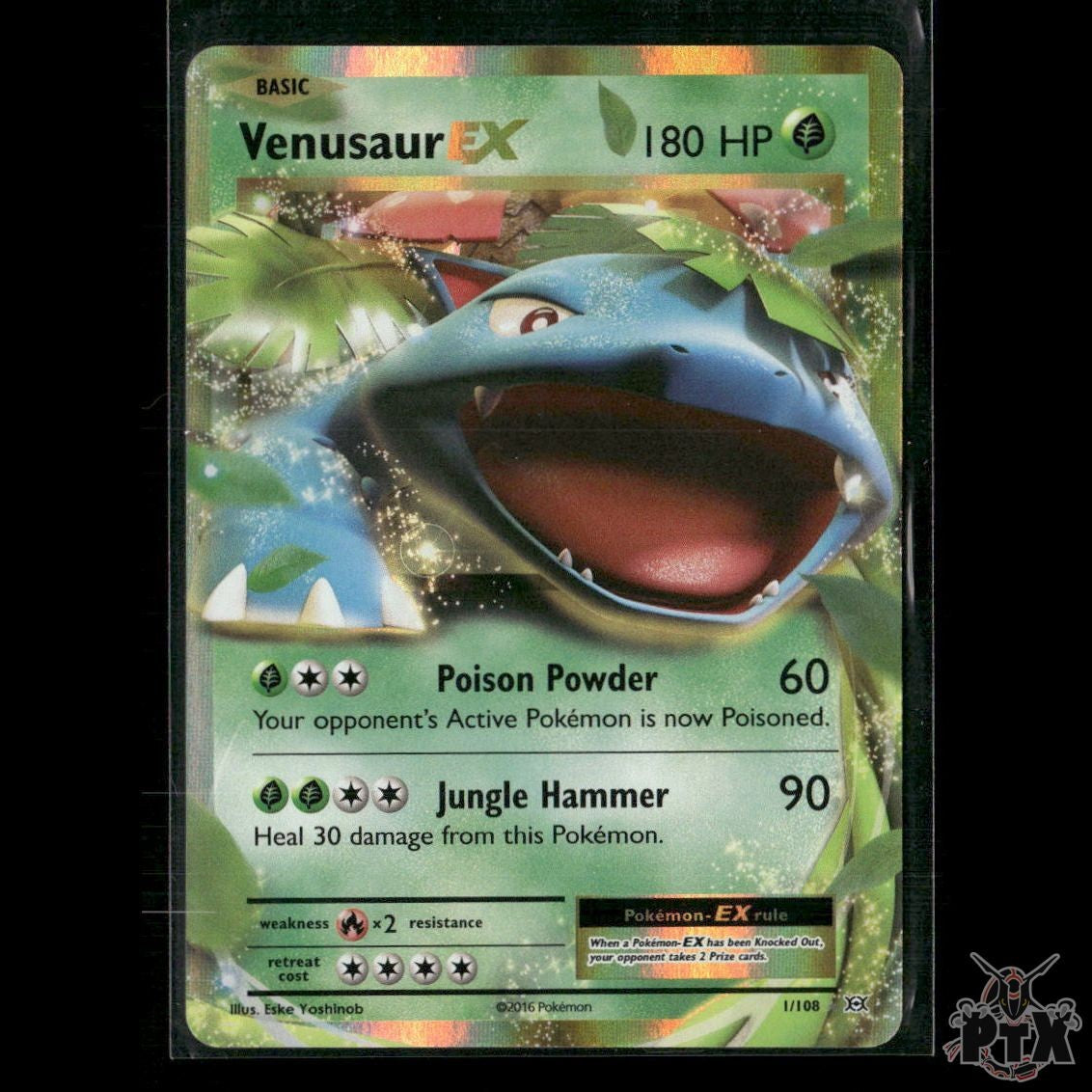 Venusaur EX 1/108 XY - Evolutions NM Pokemon