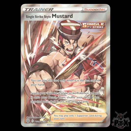 Single Strike Style Mustard #TG28/TG30 Brilliant Stars NM/Near Mint Pokemon 2022