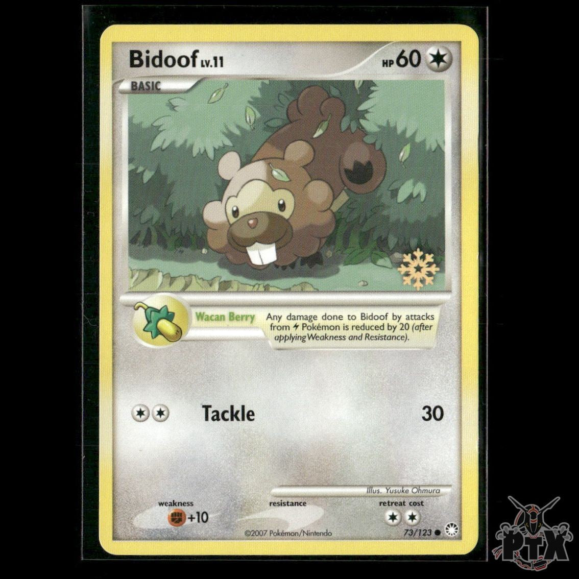 Bidoof 73/123 Countdown Calendar Promos MP Pokemon