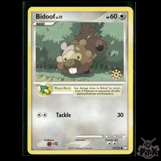 Bidoof 73/123 Countdown Calendar Promos MP Pokemon
